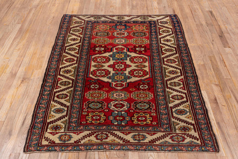 Antique NW Persian Area Rug (4' x 5')